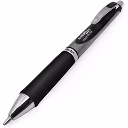 Pentel EnerGel BL80 - Retractable Liquid Gel Ink Pen - 1.0mm - Wallet of 9 - Black