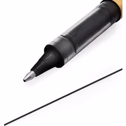 Uni-Ball Eye UB-150-10 Broad Liquid Ink Rollerball Pens - 1.0mm - Black - Pack of 3