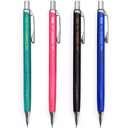 Pentel Orenz Mechanical Pencils - 0.2/0.3/0.5/0.7mm - Assorted Barrel Colours - Pack of 4