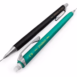 Pentel Orenz Mechanical Pencils - 0.2/0.3/0.5/0.7mm - Assorted Barrel Colours - Pack of 4