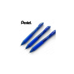 Pentel EnerGel X BL107 - Retractable Liquid Gel Ink Pen - 0.7mm - 84% Recycled - Blue - Pack of 3