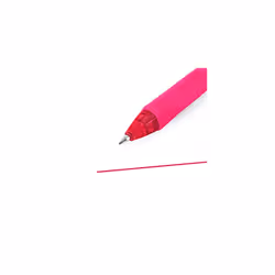 Pentel Energel X BL107 Retractable Gel Rollerball Pens - 0.7mm - Pink Ink - Pack of 3