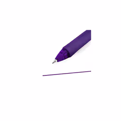 Pentel Energel X BL107 Retractable Gel Rollerball Pens - 0.7mm - Violet Ink - Pack of 3