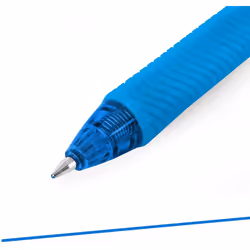 Pentel Energel X BL107 Retractable Gel Rollerball Pens - 0.7mm - Sky Blue Ink - Pack of 12