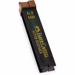 Faber-Castell Super-Polymer Leads - 0.5mm HB - 3 Tubes - 36 Leads