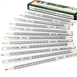 Faber-Castell Grip 2001 Triangular Graphite Pencil - H Grade - Pack of 12