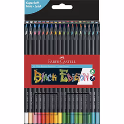 Faber-Castell Black Editition 36 x Colour Pencils