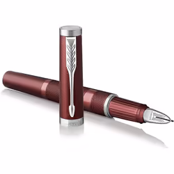 Parker Ingenuity - 5th Technology Pen - Medium Nib - Deep Red Barrel - Single Pen in Gift Box
