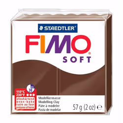 FIMO Soft Polymer Oven Modelling Clay - 57g - Autumn Tones - Set of 6 Colours