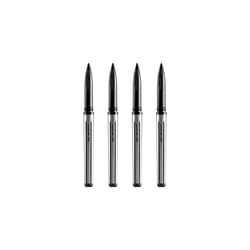 AIR - 0.7mm Medium Rollerball - 4 Pack - Black - UBA-188-L
