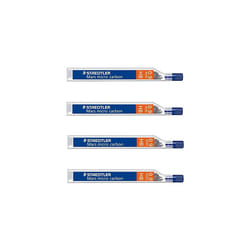 Mars Micro Carbon 250 0.9mm HB - Pencil Lead Refills - 4 Tubes/Packs (48 Leads) HB