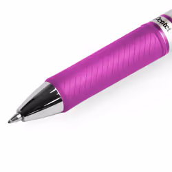 Pentel EnerGel XM BL77 Retractable Liquid Gel Ink Pen - 0.7mm Nib - Magenta - Pack of 3
