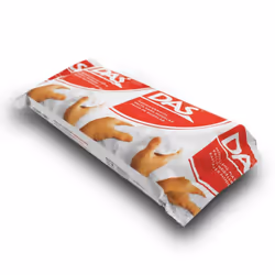Das Modelling Putty by Fila - 150g Packet of Air Drying Easy Mould Clay White - Pack of 4