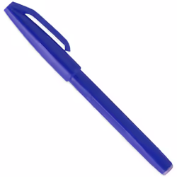 Pentel S520 Original Sign Pen Fibre Tip Fineliner Pens - Pack of 6 in Pillow Packaging - Mixed