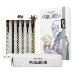 Pencil Case and Stationery Set Eeyore Winnie The Pooh The Mandalorian Minnie Mouse Mickey Mouse Notebook And Pen Set School Supplies Work Office Baby