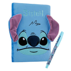 Stitch Notebook, with Lilo and Stitch Gift Box, A5 Plush Notebook and Pen