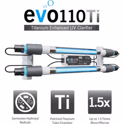 Evolution Aqua EVOUV EVO110 Ti Titanium UVC Pond Clarifier