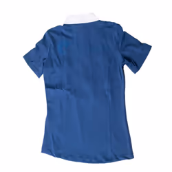 Coco Equestrian Navy Ladies Womens Kids Short Sleeve Horse Riding Equestrian Show Shirt - M