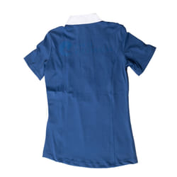 Coco Equestrian Navy Ladies Womens Kids Short Sleeve Horse Riding Equestrian Show Shirt - M