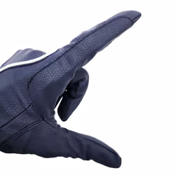 Coco Equestrian Blue (S) Ladies Breathable Synthetic Leather Horse Riding Gloves