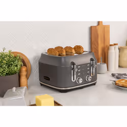 Rangemaster RMCL4S201GY toaster 6 4 slice(s) 3900 W Grey - Additional view 4