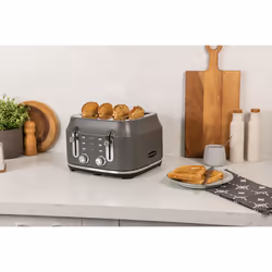 Rangemaster RMCL4S201GY toaster 6 4 slice(s) 3900 W Grey - Additional view 5