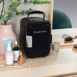 Russell Hobbs Mini Fridge RH4CLR1001B | 4L/6 Can Portable Mini Cooler - Additional view 7
