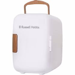 Russell Hobbs RH4CLR1001SCW 4L/6 Can Mini Portable Cooler & Warmer for Drinks, Cosmetics/Makeup/Skincare, AC/DC Power, Scandi ...