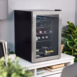 Russell Hobbs RHGWC4SS-LCK wine cooler Compressor wine cooler Freestanding Stainless steel 20 bottle(s) - Additional view 5
