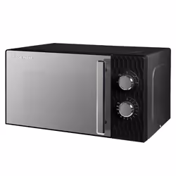 Russell Hobbs Black Microwave 17 Litre 700W Honeycomb Pattern RHMM715B