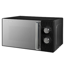 Russell Hobbs Black Microwave 17 Litre 700W Honeycomb Pattern RHMM715B