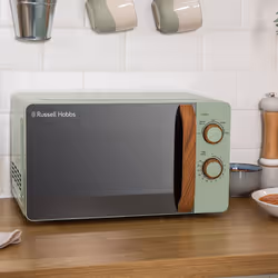 Russell Hobbs RHMM713MG-N microwave Green, Wood Solo microwave Countertop 17 L 700 W - Additional view 5