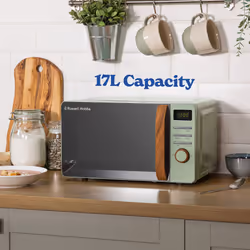 Russell Hobbs Scandi Green Microwave 17L 700W Digital RHMD714MG-N - Additional view 5