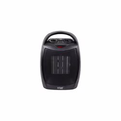 Russell Hobbs RHFH1006B Black 1.5kW Portable Upright Ceramic Fan Heater with 2 Heat Settings & Overheat Protection, 15m2 Room ...