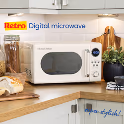 Russell Hobbs RHM2044C microwave Cream Solo microwave Countertop 20 L 800 W - Additional view 4