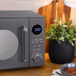 Russell Hobbs Retro Microwave 20L 800W Digital Grey RHM2044G