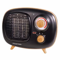 Russell Hobbs Portable Heater Fan Scandi Ceramic 1500W RHRETPTC2001WDB
