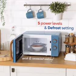 Russell Hobbs Scandi Microwave 17L Blue 700W Manual RHMM713BL-N