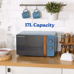 Russell Hobbs Scandi Microwave 17L Blue 700W Manual RHMM713BL-N