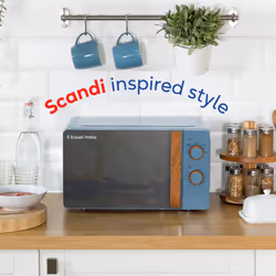 Russell Hobbs Scandi Microwave 17L Blue 700W Manual RHMM713BL-N - Additional view 5