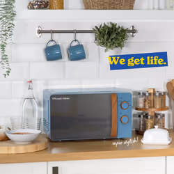 Russell Hobbs Scandi Microwave 17L Blue 700W Manual RHMM713BL-N - Additional view 6