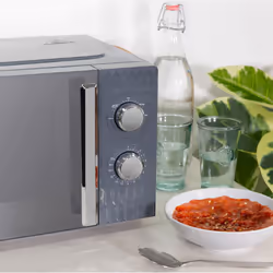 Russell Hobbs Grey Microwave 17 Litre 700W Honeycomb Pattern RHMM715G