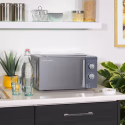 Russell Hobbs Grey Microwave 17 Litre 700W Honeycomb Pattern RHMM715G - Additional view 6