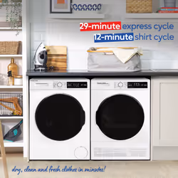 Russell Hobbs Tumble Dryer 8kg Condenser Freestanding White RH8CTD111W
