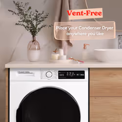 Russell Hobbs Tumble Dryer 8kg Condenser Freestanding White RH8CTD111W