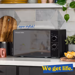 Russell Hobbs RHM2027B microwave Black Solo microwave Countertop 20 L 800 W - Additional view 6