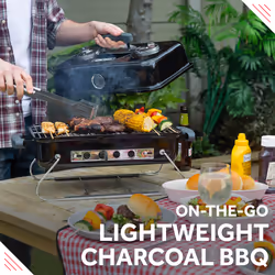 George Foreman GFPTBBQ1004B outdoor barbecue/grill Charcoal (fuel) - Additional view 5