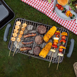 George Foreman GFPTBBQ1004B outdoor barbecue/grill Charcoal (fuel) - Additional view 7