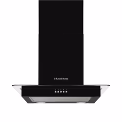 Discover the stylish and functional Russell Hobbs Glass Cooker Hood. designed to enhance your kitchen with powerful suction a ...