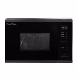Introducing the Russell Hobbs Built-in Digital Microwave. a versatile addition to any modern kitchen. With its sleek design a ...